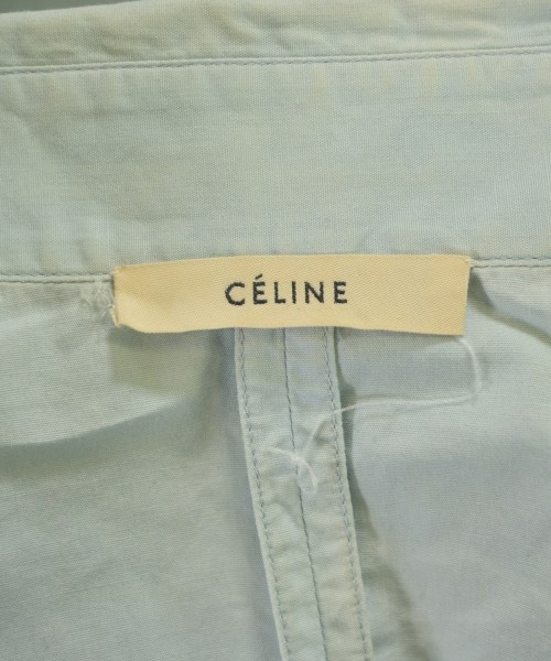 CELINE（セリーヌ）カジュアルシャツ 青 サイズ:34(XXS位) レディース/2200663575015