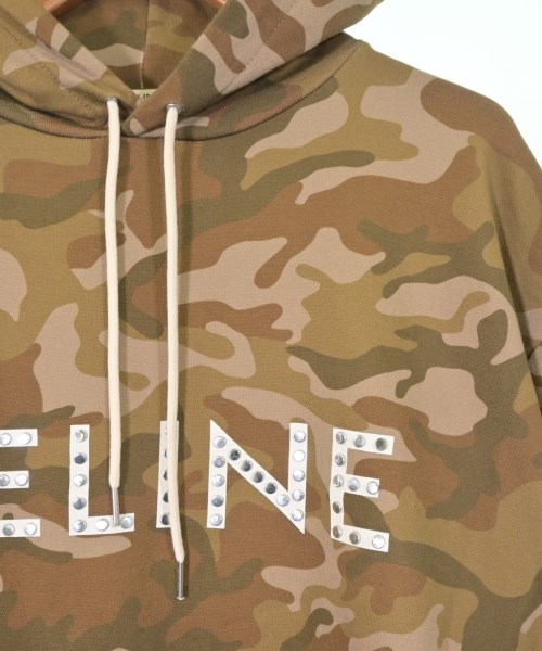 CELINE（セリーヌ）パーカー カーキ サイズ:S メンズ/2200664301026