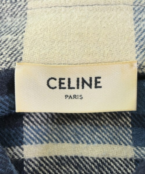 CELINE（セリーヌ）カジュアルシャツ 青 サイズ:-(XL位) メンズ/2200665219108