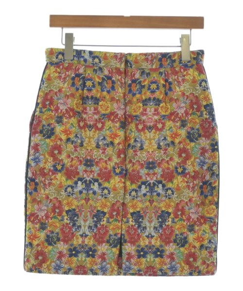 CELINE（セリーヌ）ひざ丈スカート 黄 サイズ:38(S位) レディース/2200662451075