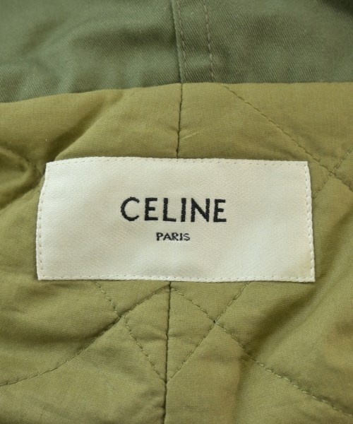CELINE（セリーヌ）モッズコート カーキ サイズ:38(S位) レディース/2200665928017