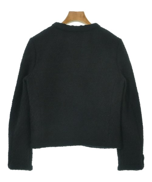 CELINE（セリーヌ）ノーカラージャケット 黒 サイズ:34(XXS位) レディース/2200661182154