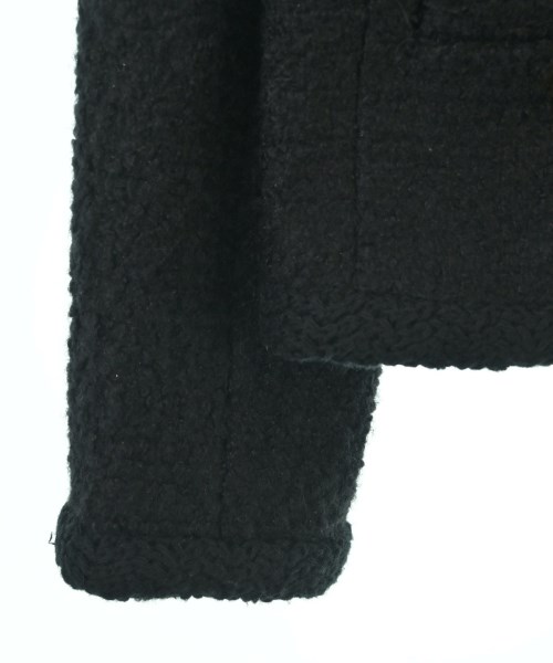 CELINE（セリーヌ）ノーカラージャケット 黒 サイズ:34(XXS位) レディース/2200661182154