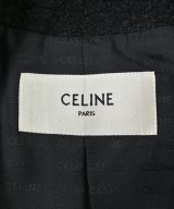CELINE（セリーヌ）ノーカラージャケット 黒 サイズ:34(XXS位) レディース/2200661182154