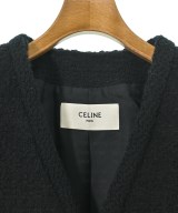 CELINE（セリーヌ）ノーカラージャケット 黒 サイズ:34(XXS位) レディース/2200661182154