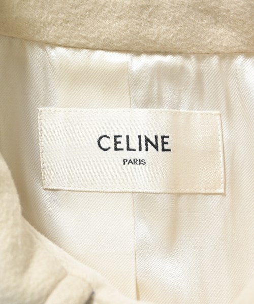 CELINE（セリーヌ）ステンカラーコート 黄 サイズ:36(XS位) レディース/2200661182178