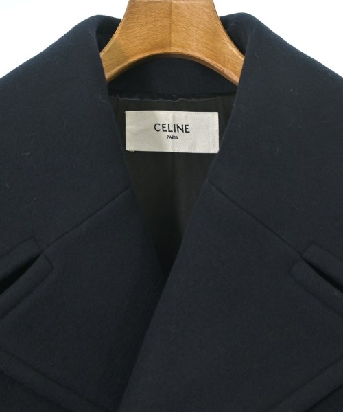 CELINE（セリーヌ）ピーコート 紺 サイズ:34(XXS位) レディース/2200661182185