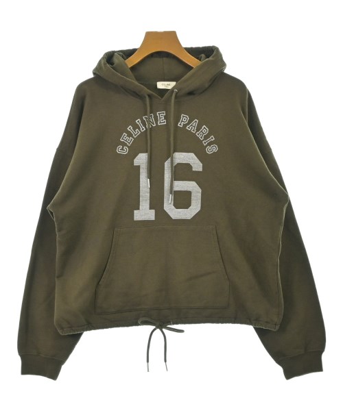 CELINE(セリーヌ)パーカー カーキ サイズ:M/2200667013018