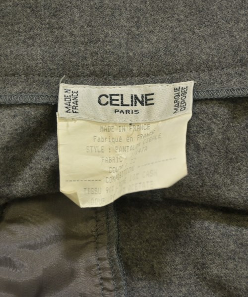 CELINE（セリーヌ）スラックス グレー サイズ:-(L位) レディース/2200668200059
