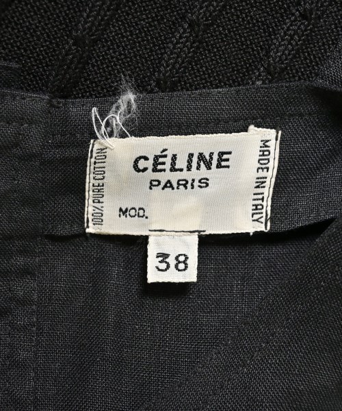 CELINE（セリーヌ）ワンピース 黒 サイズ:38(S位) レディース/2200669054040