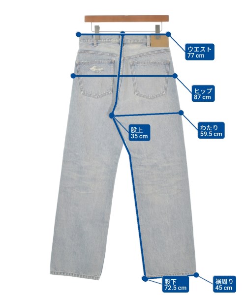 CELINE（セリーヌ）デニムパンツ 青 サイズ:28(S位) メンズ/2200670214204