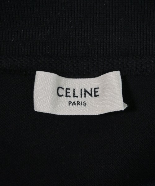 CELINE（セリーヌ）ポロシャツ 黒 サイズ:L メンズ/2200666372048