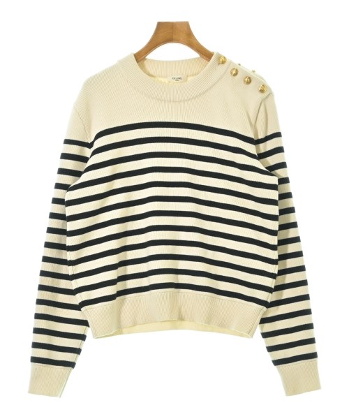 CELINE(セリーヌ)ニット・セーター 白 サイズ:S/2200670492022