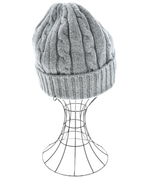 CELINE（セリーヌ）ニットキャップ・ビーニー グレー サイズ:TU メンズ/2200666136077