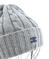 CELINE（セリーヌ）ニットキャップ・ビーニー グレー サイズ:TU メンズ/2200666136077