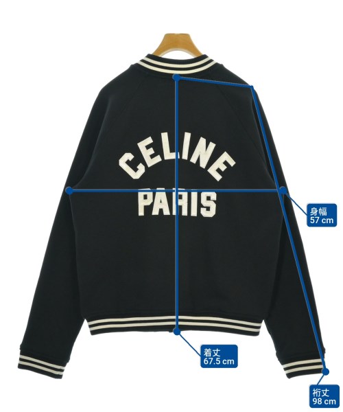 CELINE（セリーヌ）スタジャン 黒 サイズ:L メンズ/2200670655014