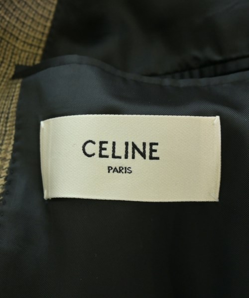 CELINE（セリーヌ）テーラードジャケット 茶 サイズ:46(M位) メンズ/2200670655038