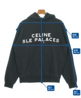CELINE（セリーヌ）パーカー 黒 サイズ:M メンズ/2200671192044