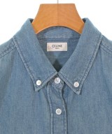 CELINE（セリーヌ）カジュアルシャツ 青 サイズ:38(S位) レディース/2200670860029