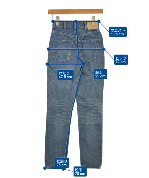 CELINE（セリーヌ）デニムパンツ 紺 サイズ:24(S位) レディース/2200670860043