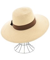 CELINE（セリーヌ）ストローハット ベージュ サイズ:- レディース/2200670860067