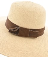 CELINE（セリーヌ）ストローハット ベージュ サイズ:- レディース/2200670860067