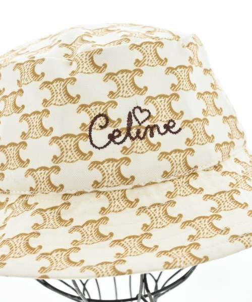 CELINE（セリーヌ）ハット 白 サイズ:- レディース/2200670860081