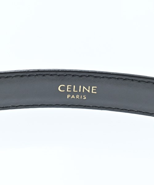 CELINE（セリーヌ）ベルト 黒 サイズ:85(F) レディース/2200670860128