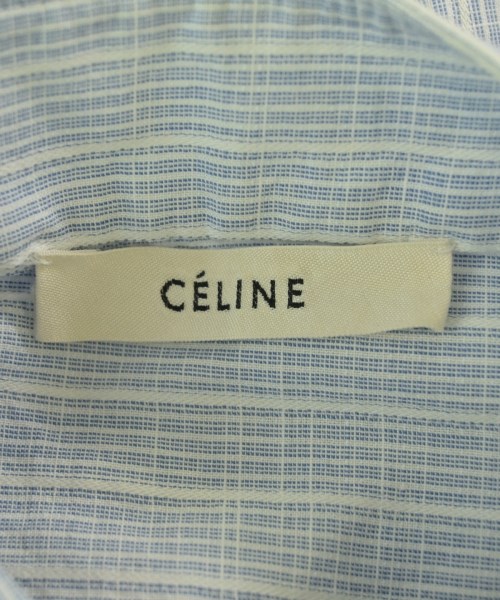 CELINE（セリーヌ）カジュアルシャツ 青 サイズ:34(XS位) レディース/2200672034022