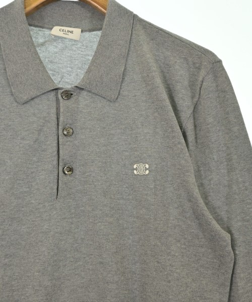 CELINE（セリーヌ）ニット・セーター グレー サイズ:M メンズ/2200672285035