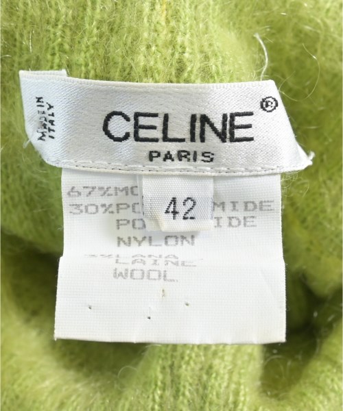 CELINE（セリーヌ）ニット・セーター 緑 サイズ:42(M位) レディース/2200730232605