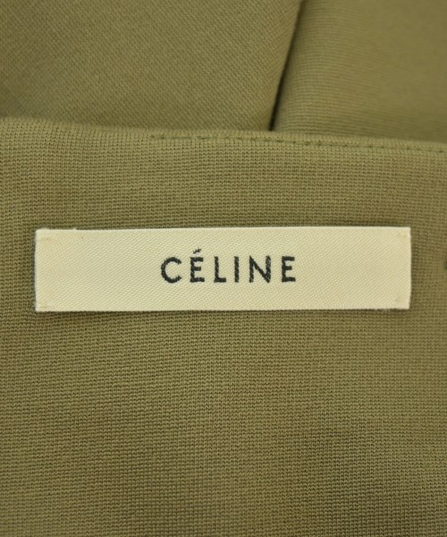 CELINE（セリーヌ）ロング・マキシ丈スカート カーキ サイズ:34(XXS位) レディース/2200722002407
