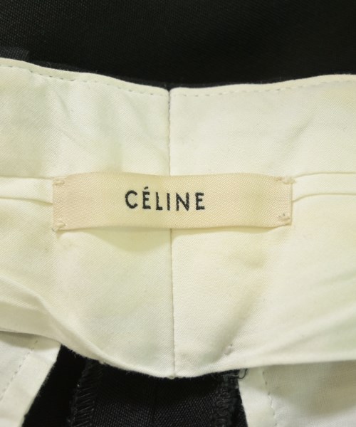 CELINE（セリーヌ）スラックス 黒 サイズ:38(S位) レディース/2200731147021