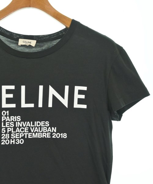 CELINE（セリーヌ）Tシャツ・カットソー 黒 サイズ:S レディース/2200732489038