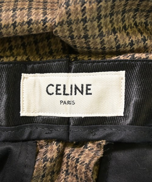 CELINE（セリーヌ）スラックス 茶 サイズ:38(S位) レディース/2200732785017
