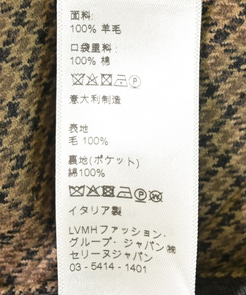 CELINE（セリーヌ）スラックス 茶 サイズ:38(S位) レディース/2200732785017