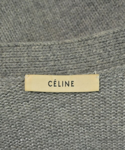 CELINE（セリーヌ）カーディガン グレー サイズ:XS レディース/2200733654077