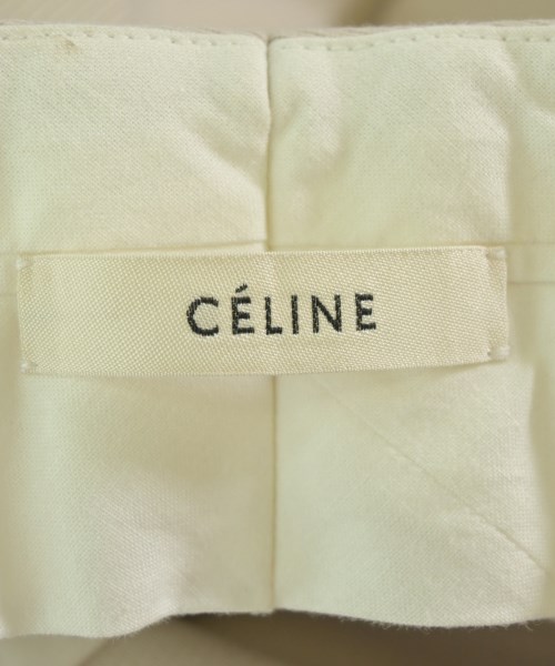 CELINE（セリーヌ）スラックス ベージュ サイズ:38(S位) レディース/2200733654114