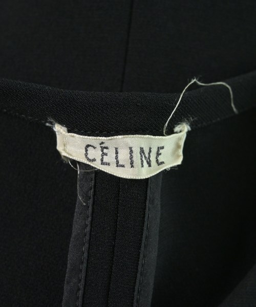 CELINE（セリーヌ）ワンピース 黒 サイズ:34(XXS位) レディース/2200735131026