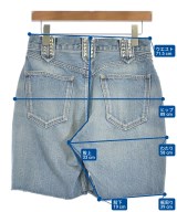 CELINE（セリーヌ）ショートパンツ 青 サイズ:26(XS位) メンズ/2200719906053