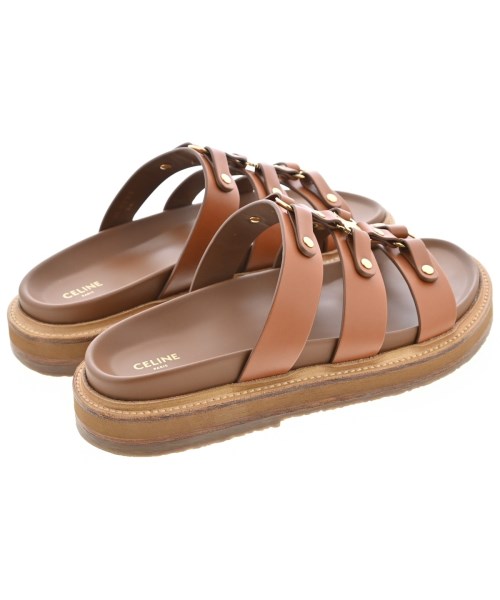 CELINE（セリーヌ）サンダル 茶 サイズ:EU36(22.5cm位) レディース/2200720362015