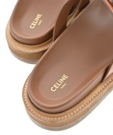 CELINE（セリーヌ）サンダル 茶 サイズ:EU36(22.5cm位) レディース/2200720362015