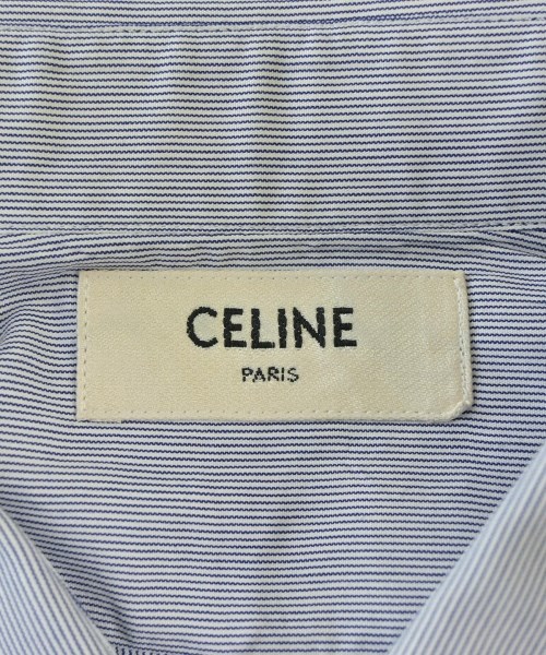 CELINE（セリーヌ）ドレスシャツ 青 サイズ:40(L位) メンズ/2200720559057