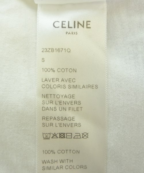 CELINE（セリーヌ）Tシャツ・カットソー 白 サイズ:S レディース/2200720491050