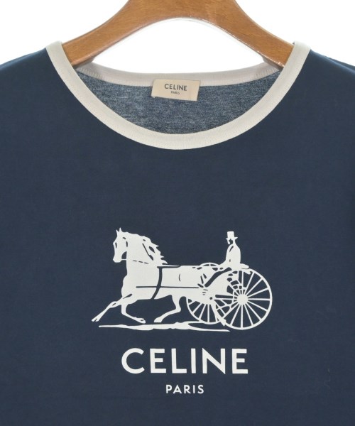 CELINE（セリーヌ）Tシャツ・カットソー 紺 サイズ:S レディース/2200720491067