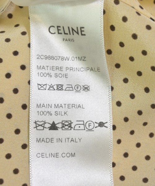 CELINE（セリーヌ）カジュアルシャツ 黄 サイズ:36(XS位) レディース/2200720491074