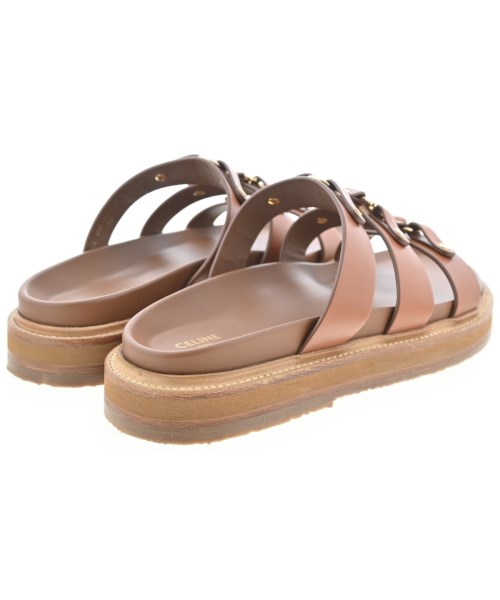 CELINE（セリーヌ）サンダル 茶 サイズ:EU37(23.5cm位) レディース/2200720491104