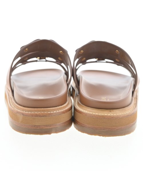 CELINE（セリーヌ）サンダル 茶 サイズ:EU37(23.5cm位) レディース/2200720491104