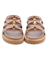 CELINE（セリーヌ）サンダル 茶 サイズ:EU37(23.5cm位) レディース/2200720491104