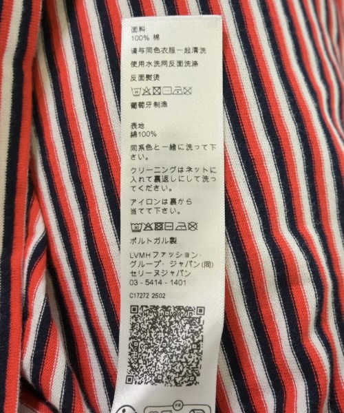 CELINE（セリーヌ）Tシャツ・カットソー 赤 サイズ:S レディース/2200716871118